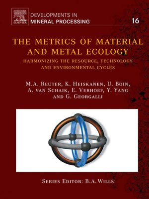 cover image of The Metrics of Material and Metal Ecology